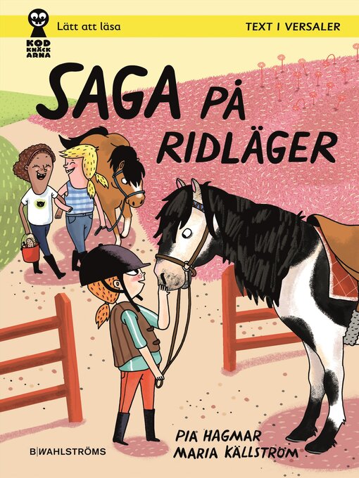 Titeldetaljer för Saga och Max 6--Saga på ridläger av Pia Hagmar - Tillgänglig